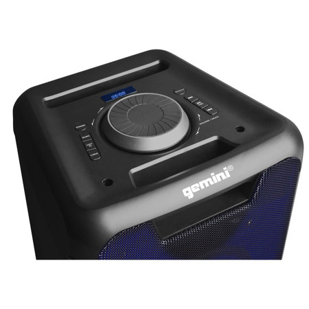 Gemini GLS-550 Portable Bluetooth Party Speaker System with 6.5" Dual Woofers