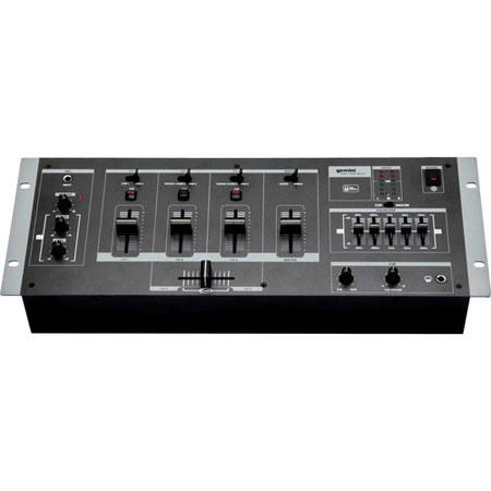 Gemini MM-1000 19 inch 3 Channel Stereo Mixer