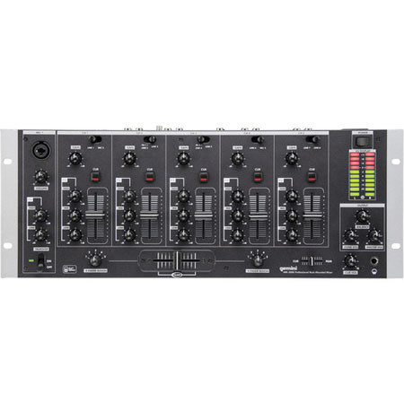 Gemini MM-3000 19 inch 5 Channel Stereo Mixer