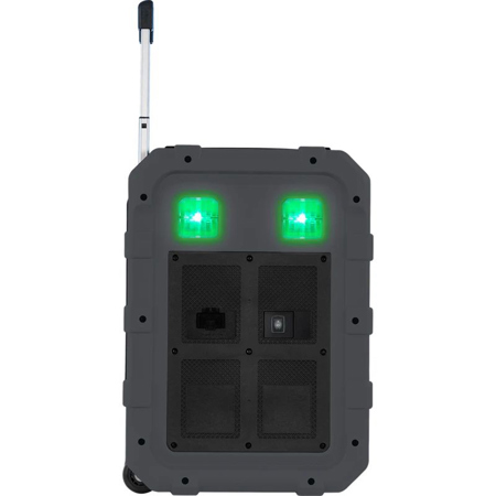 Gemini MPA-2400 240W Rechargeable Bluetooth Trolley Speaker, Gray
