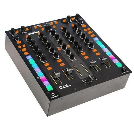 Gemini PMX-20 4-Channel All-In-One Digital DJ Mixer and Controller