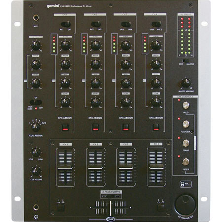 Gemini PS-828EFX 12.5inch 4 Channel Stereo Mixer
