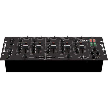 Gemini Professional 5-Channel 19" DJ Mixer