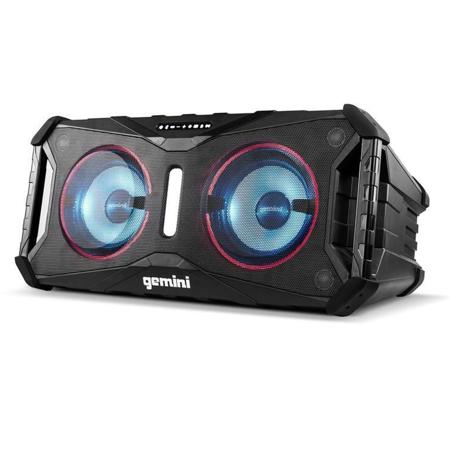 Gemini SOSP-8 400W SoundSplash Portable Waterproof Bluetooth Speaker with Multi-Colored LED Light Show