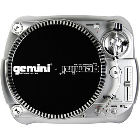 Gemini TT-1000USB Fully Manual Belt Drive USB Turntable