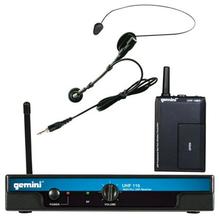 Gemini UHF-116HL 16 Channel Wireless UHF System