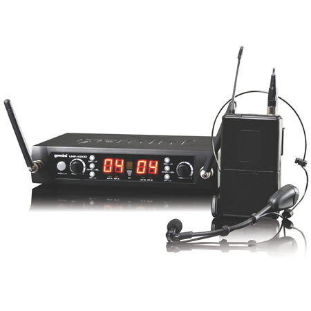 Gemini UHF-4200HL Dual Wireless Headset/Lavalier System