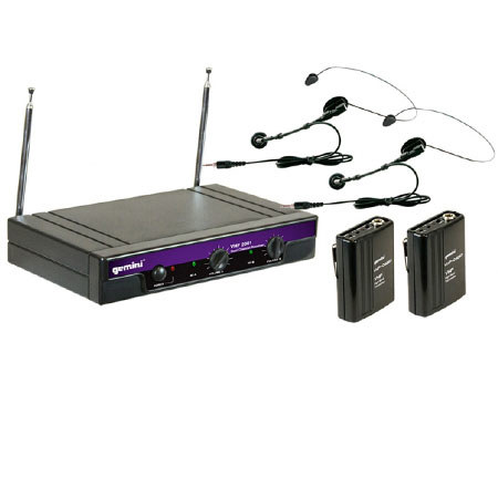 Gemini VHF-2001HL Dual Channel VHF Wireless System