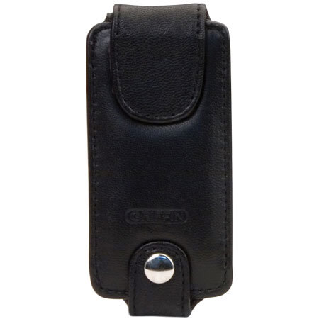 Griffin Technology Trio, 3-in-1 Leather Case for the iPod Nano, Black