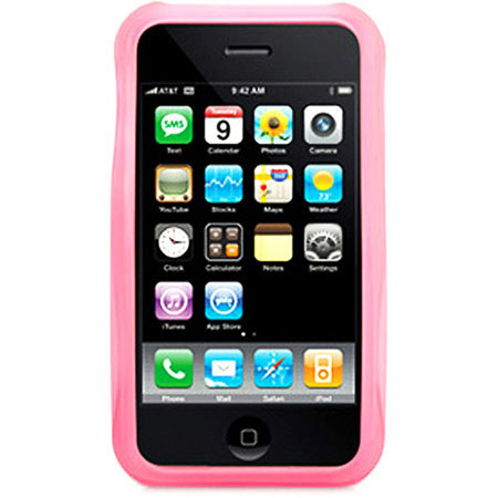 Griffin Technology Wave Case for iPhone 3G/3GS, Pink