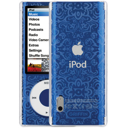 Griffin Technology iClear Sketch Skin White withBaroque