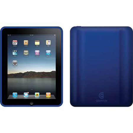 Griffin Technology FlexGrip Skin for iPad, Blue