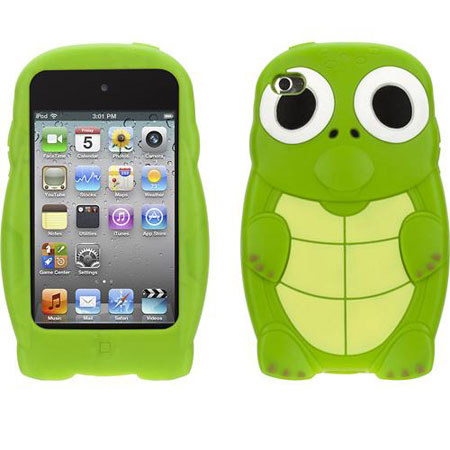 Griffin Technology Kazoo Turtle Case for iPod Touch 4G, Green
