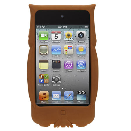 Griffin Technology Kazoo Owl Case for iPod Touch 4G, Brown