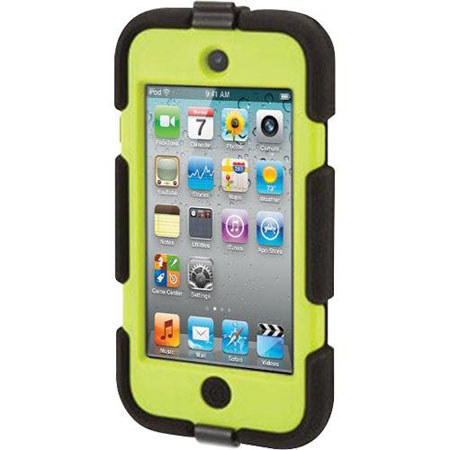Griffin Technology Survivor Case for iPod Touch 4G, Black/Citron