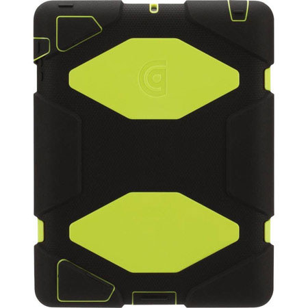 Griffin Technology Survivor Case for iPad, 2, 3, 4th Generation (Black/Citron)