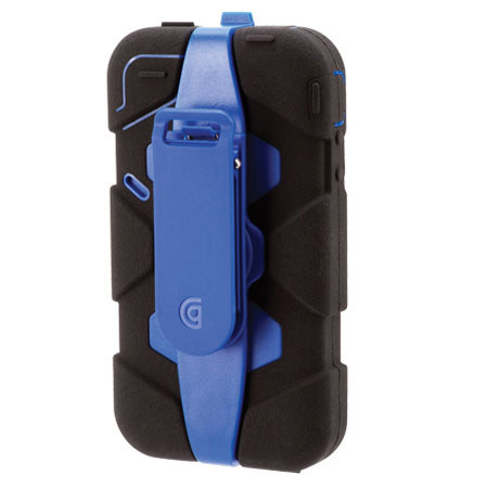 Griffin Technology Survivor Case for iPhone 4/4s, Black/Blue