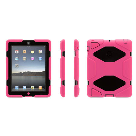 Griffin Technology Survivor Case for iPad, 2, 3, 4th Gen (Pink/Black)