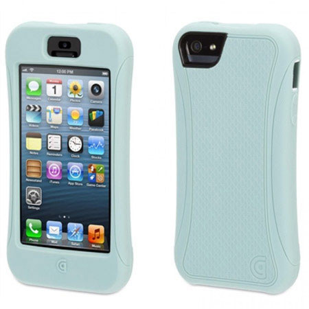 Griffin Technology Survivor Slim for iPhone 5, Aqua/White
