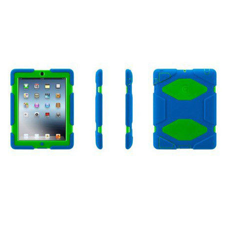 Griffin Technology Survivor Case for iPad, 2, 3, 4th Generation (Blue/Green)