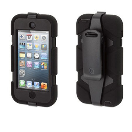 Griffin Technology Survivor Case for iPod Touch 5G, Black/Blue