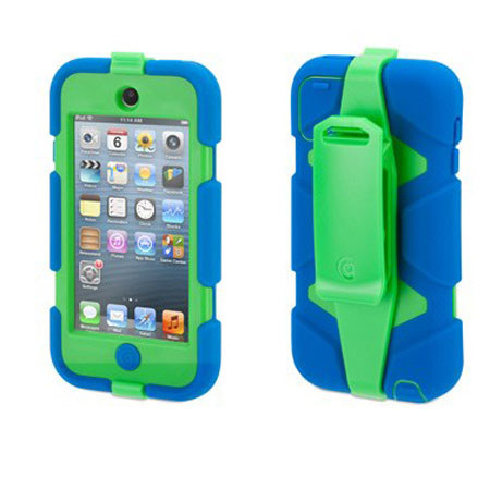 Griffin Technology Survivor Case for iPod Touch 5G, Blue/Green