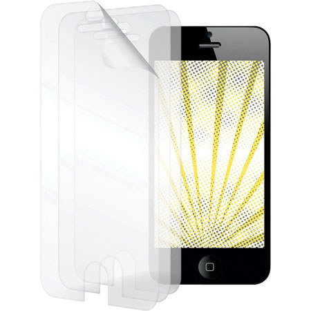 Griffin Technology TotalGuard Anti-Glare Screen Protector for iPhone 5, 3 Pack