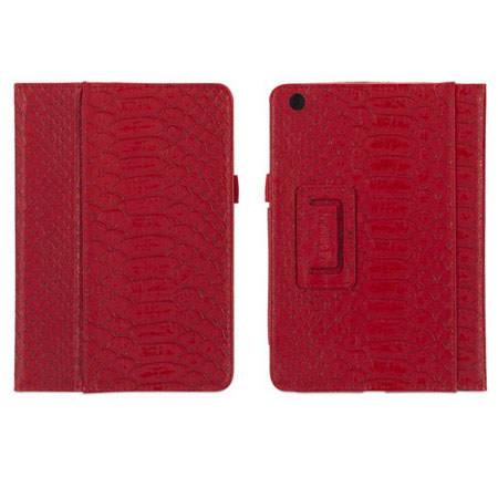 Griffin Technology Moxy Folio Case for iPad Mini, Red Python