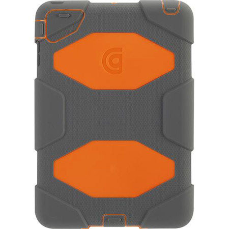 Griffin Technology Survivor Case for iPad Mini, Gray/Orange
