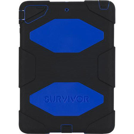 Griffin Technology Survivor Case with Stand for iPad Air, Black/Blue