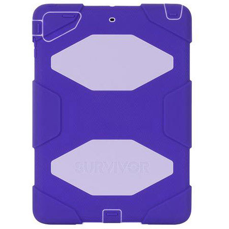 Griffin Technology Survivor Case with Stand for iPad Air, Purple