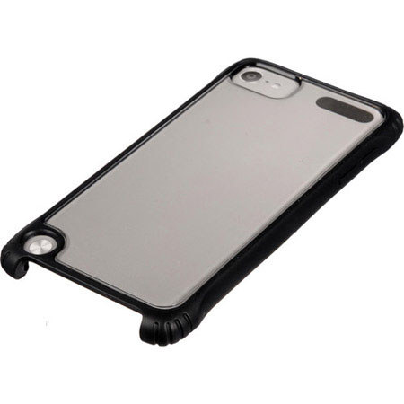 Griffin Technology Survivor Clear Case for iPod Touch 5G, Black Molded Edges