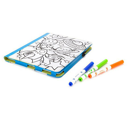 Griffin Technology Crayola Color-A-Folio Boy for iPad 2/iPad 3/iPad 4