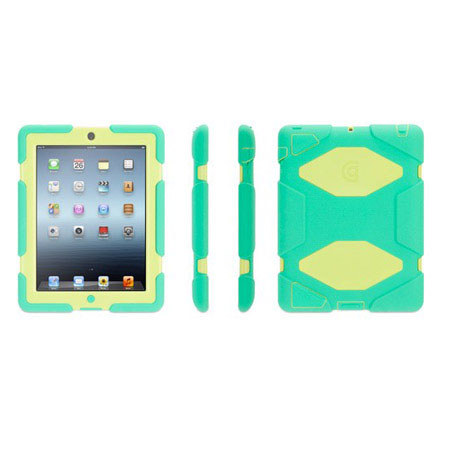 Griffin Technology Survivor Case for iPad 2/iPad 3/iPad 4, Green