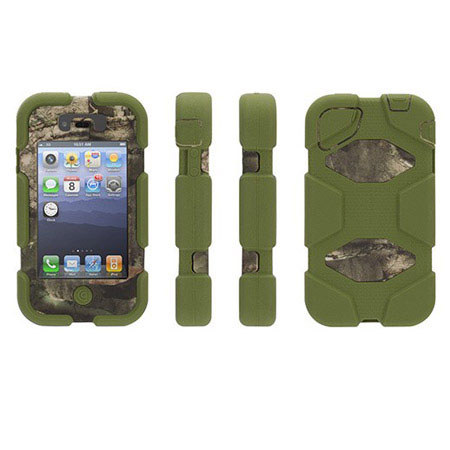 Griffin Technology Survivor Case for iPhone 4/4S, Treestand/Green