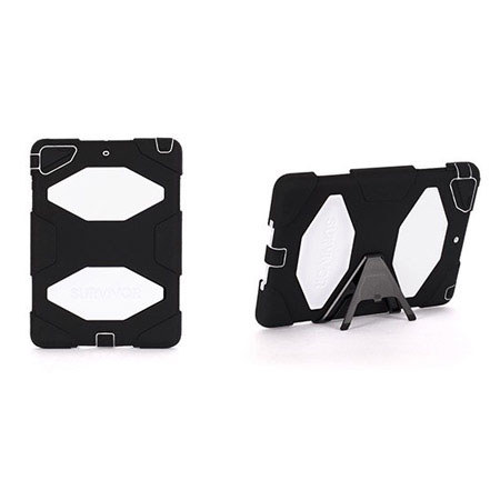 Griffin Technology Survivor Case for iPad Air, Black/White