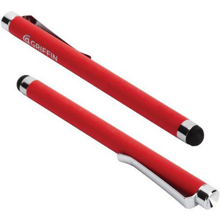 Griffin Technology Stylus for Capacitive Touchscreens, Poppy