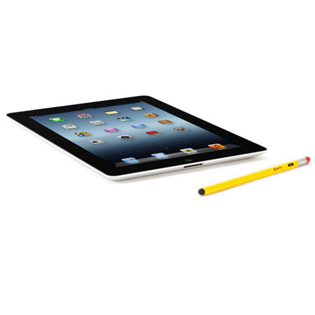Griffin Technology No. 2 Pencil Stylus for Samsung Galaxy S4 Smartphone, Yellow