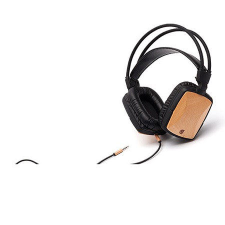 Griffin Technology WoodTones Over-The-Ear Headphones, Beech