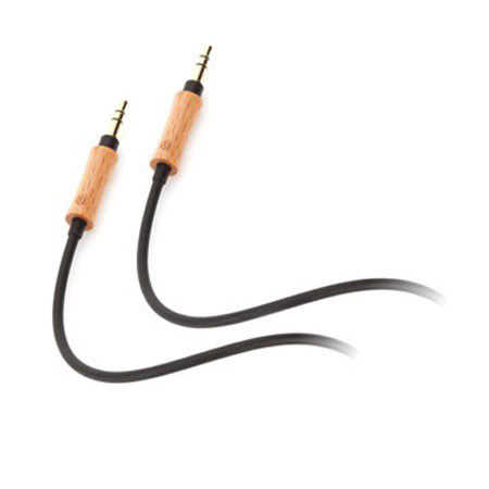 Griffin Technology 3' WoodTones Aux Cable for 3.5mm Headphone Jack, Beech