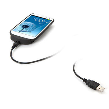 Griffin Technology Reverse Convertible Case for Samsung Galaxy S III, Black