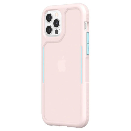 Griffin Technology Survivor Endurance Case for iPhone12/12 Pro, Cloud Pink