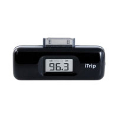 Griffin Technology iTrip BLACK LCD FM Transmitter with Dock Connector and LCD for iPod