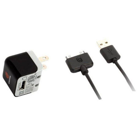 Griffin Technology PowerBlock Micro 10 Watt Wall Charger for iPad/iPhone/iPod