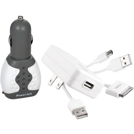 Griffin Technology Powerduo AC/DC Charger Bundle For Ipod and USB Devices