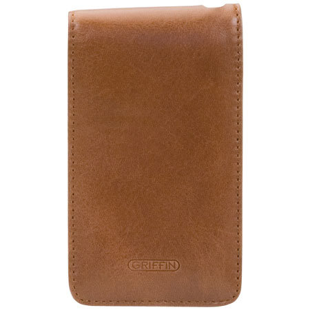 Griffin Technology Vizor, Leather Case for the 30GB iPod Video, Brown.