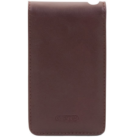 Griffin Technology Vizor, Leather Case for the 30GB iPod Video, Red Mahogany