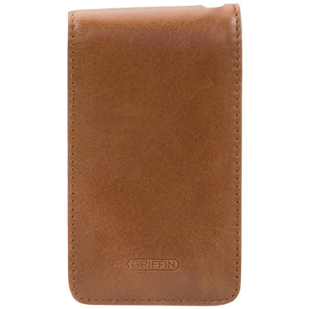 Griffin Technology Vizor, Leather Case for the 60GB iPod Video, Brown.