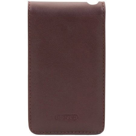 Griffin Technology Vizor, Leather Case for the 60GB iPod Video, Red Mahogany