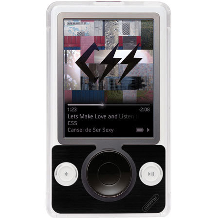 Griffin Technology Centerstage, Flip Stand Polycase for the Microsoft Zune, Black.